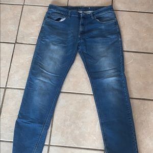 Vintage genes black slim straight